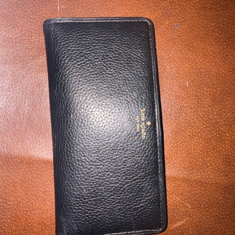 Kate spade black wallet